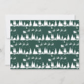 Moderne minimale Foto Collage Weihnachten elegant (Rückseite)