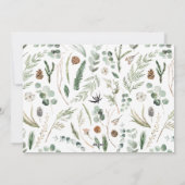 Moderne minimale Foto Collage Weihnachten elegant (Rückseite)