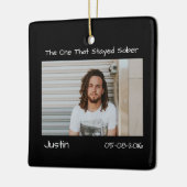 Moderne minimale Foto-Soberunterstützung Keramikornament (Links)