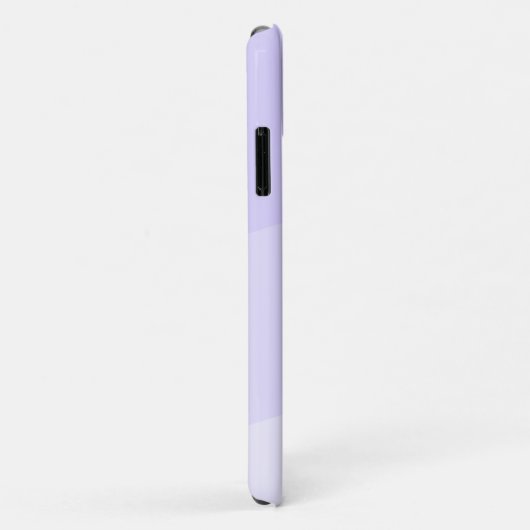 Moderne minimale geometrische Gradienten violett Case-Mate iPhone Hülle (Hinten/Rechts)