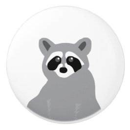 Moderne minimale Gray Raccoon Keramik Pull Knob Keramikknauf