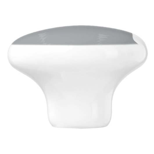 Moderne minimale Gray Raccoon Keramik Pull Knob Keramikknauf (Seitenansicht)