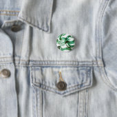 Moderne Minimale Grüne Pinselstriche Abstract Button (Beispiel)