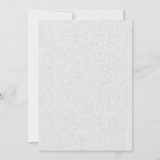 Moderne Minimale Handschrift handgeschriebene Hoch Einladung (Rückseite)