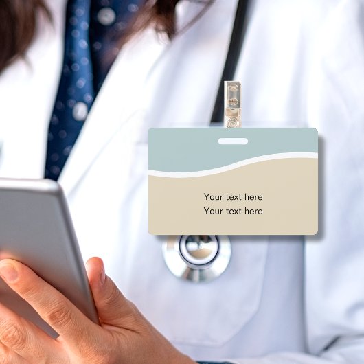 Moderne minimale ID Ausweis