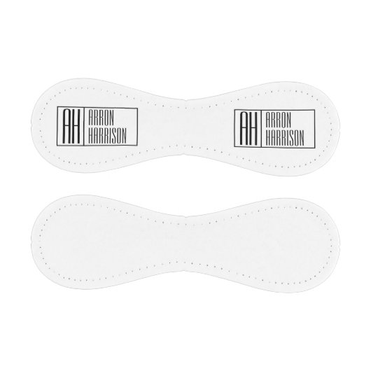 Moderne Minimale Initialen und Logo-Namen Baseball (Paneele)