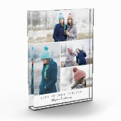 Moderne minimale Layout Beste Freunde für immer Fotoblock (Links)