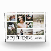 Moderne minimale Mult8 Foto beste Freunde (Vorderseite)