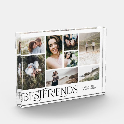 Moderne minimale Mult8 Foto beste Freunde (Links)