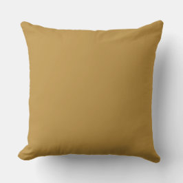 Moderne minimale Mustard Gold Solid Color Kissen