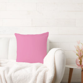Moderne, minimale rosa Farbe Kissen
