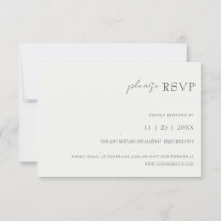 Moderne Minimale Schwarz-Weiß-Typografie-Hochzeit