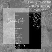Moderne minimale schwarze Diamanten Hintergrund Ge Einladung