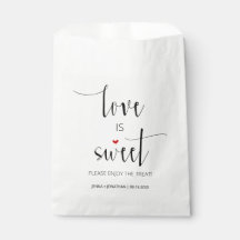 Moderne Minimale Script-Liebe ist Sweet Wedding