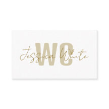 Moderne Minimale Visitenkarte