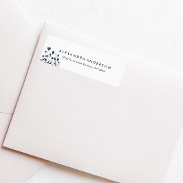 Moderne minimale Wildblumen