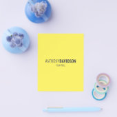 Moderne Minimalistisch Elegante Beruflich Flyer (Einzeln)