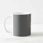 Moderne Minimalistisch Elegante Beruflich Schlicht Kaffeetasse (Links)