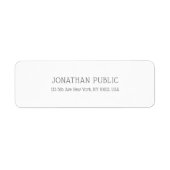 Moderne Minimalistisch Elegante Schlichte Eleganz (Vorne)