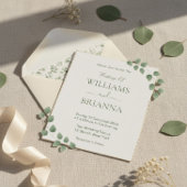 Moderne Minimalistisch geometrische Goldrahmen-Hoc Einladung