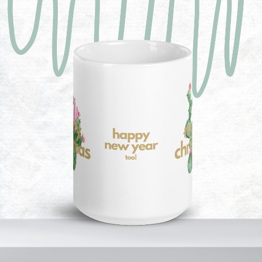 Moderne Minimalistisch Sweet Frohe Weihnachtsfeier Kaffeetasse