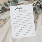 Moderne Minimalistisch-Time-Capsule-Note-Card Dankeskarte