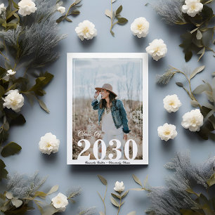 Moderne Minimalistische Abschluss Einladung