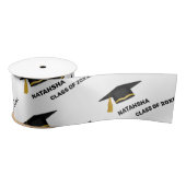 Moderne Minimalistische Abschluss-Feier Satinband (Spule)