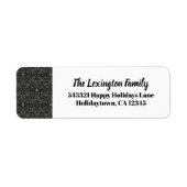 Moderne Minimalistische Abstrakte Patternadresse (Vorne)