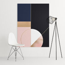 Moderne minimalistische abstrakte Wandkunst