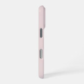 Moderne minimalistische anfängliche monogrammierte iPhone hülle (Rechte Seite)