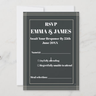 Moderne Minimalistische Anpassbare Save The Date Einladung