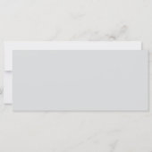 Moderne minimalistische benutzerdefinierte Geschäf (Rückseite)