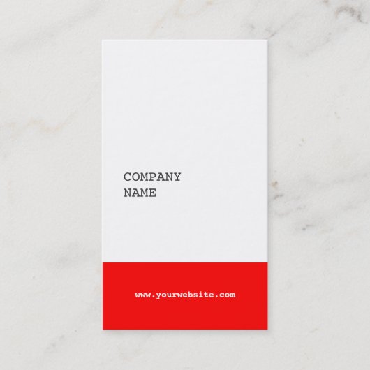 Moderne Minimalistische Berater-Geschäfts-Karte - Visitenkarte (Vorderseite)