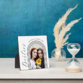 Moderne Minimalistische Besties BESTE FREUNDIN Fot Fotoplatte (InSitu)