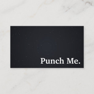 Moderne Minimalistische Black Chalkboard Loyalty C Visitenkarte