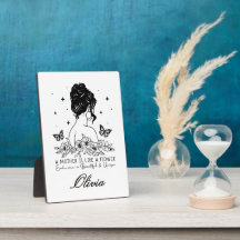 Moderne minimalistische Blumen zum Muttertag mit i