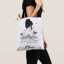 Moderne minimalistische Blumen zum Muttertag mit i