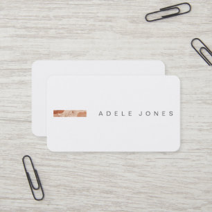 Moderne Minimalistische Boho Business Card Visitenkarte