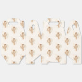 Moderne Minimalistische Boho Desert Cactus Baby Sh Geschenkschachtel (Ungeklappt)