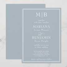 Moderne Minimalistische Boho Light Gray Wedding
