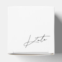 Moderne Minimalistische Brautjungfer-Vorschlagsbox