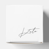 Moderne Minimalistische Bridesmaid-Box Geschenkschachtel (Oben)