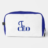 Moderne Minimalistische CEO Blaue Gedruckte Rucksa
