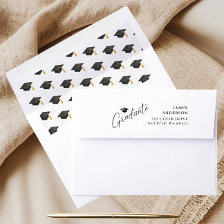 Moderne Minimalistische Chic-Absenderadresse für A Permastempel