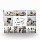 Moderne minimalistische Collage Foto Familie elega (Vorderseite)