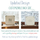 Moderne Minimalistische Corporate Holiday Card Einladung