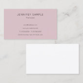 Moderne Minimalistische Designvorlage Elegant Hübs Visitenkarte (Vorne/Hinten)