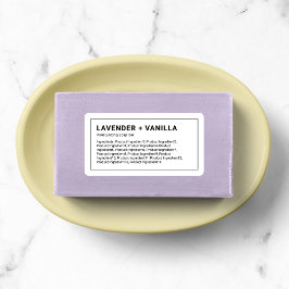 Moderne, Minimalistische, dünne, schwarze Grenzkom Adressaufkleber