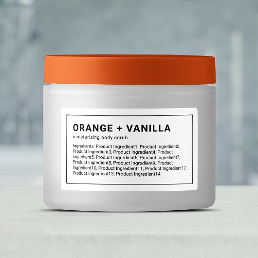 Moderne, Minimalistische, dünne, schwarze Grenzkom Etiketten